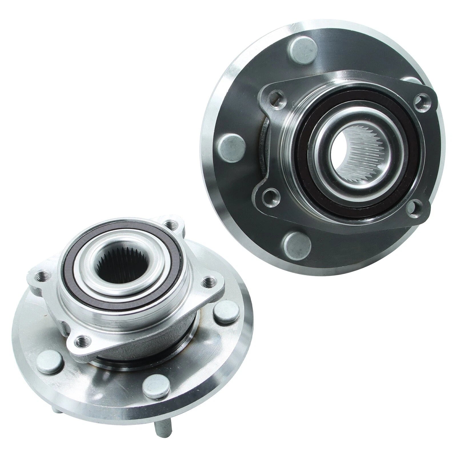 Pair Front Wheel Hub Bearings for Dodge Journey (2009–2020)