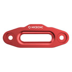 Hawse Fairlead for ATV UTV (Universal) - Synthetic Winch Rope Guide, Red