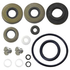 Lower Gearcase Seal Kit with Drain Screws for Johnson Evinrude 9.9 15 Hp (N/A)