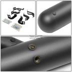 3" OD Black Side Step Bars for Toyota Tacoma Crew Cab (2005–2020)