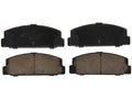 Rear Brake Pad Set for Mazda Protege Mazdaspeed (2003) JQ172BK