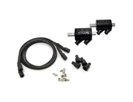 Dyna Ignition Coils Set of 2 DC8-1 Wires DW-200 for Honda CB 350 400 (1968–1978)