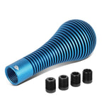 NRG 115mm Blue Heat Sink Bubble Head Shift Knob for Universal Vehicles (2010–2023)