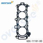 Gasket Cylinder Head for Yamaha 115HP Outboard Engine (6EK-11181, 6EK-11181-00-00)