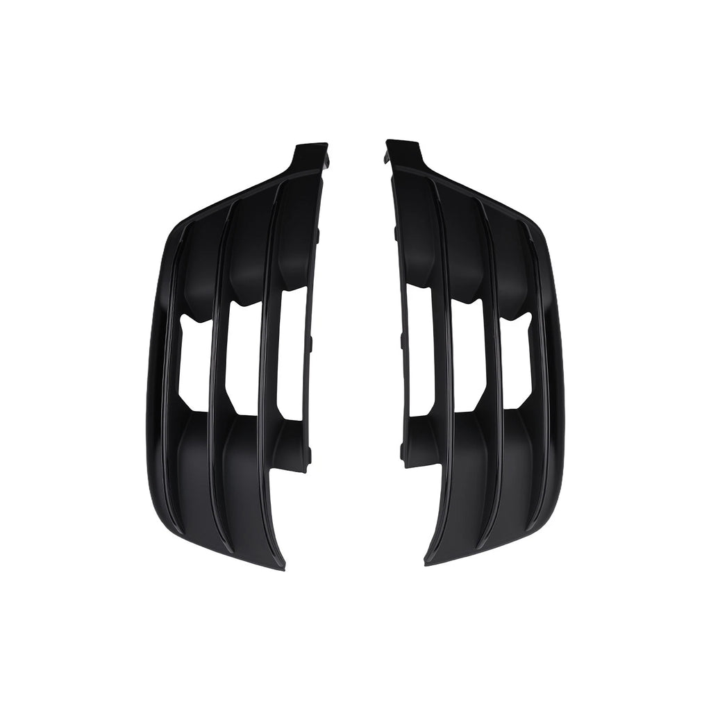 Pair Front Bumper Lower Fog Light Grille for Audi Q7 S-Line (2016–2019) 4M0807681D