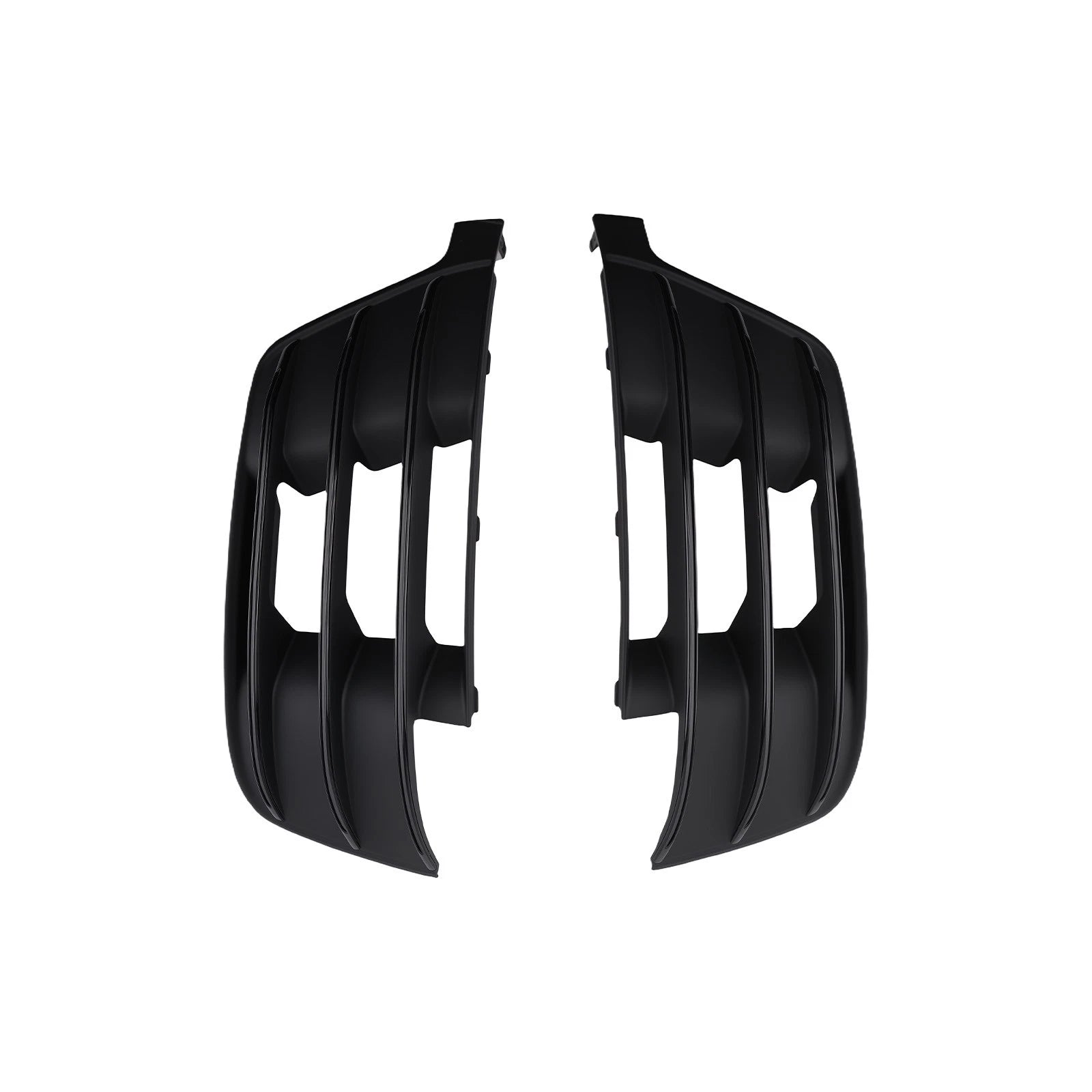 Pair Front Bumper Lower Fog Light Grille for Audi Q7 S-Line (2016–2019) 4M0807681D
