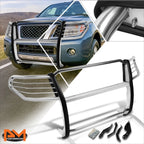 Stainless Steel Front Bumper Brush Grille Guard for Nissan Pathfinder R51 (2008–2012)