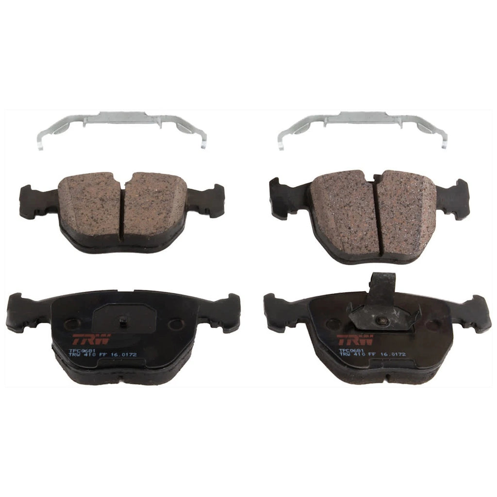 Set of 2 Brake Disc and Pad Kits for BMW X5 Series (E53)