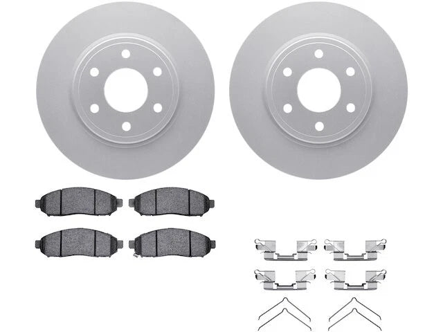 Front Brake Pad and Rotor Kit for Suzuki Equator (2009–2012) PY175BH