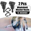 2X Windshield Washer Nozzles for Subaru Impreza (2008–2014) 86636FG051