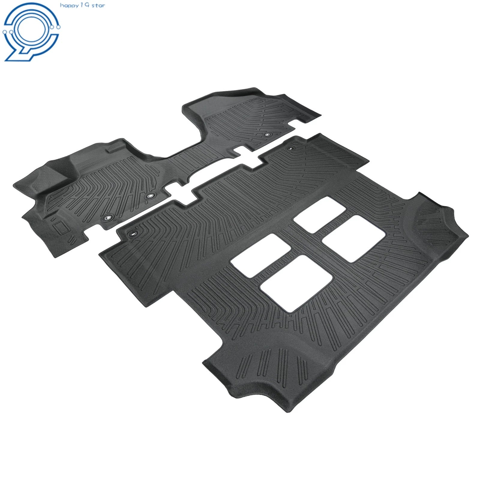 Set of 3D Molded TPE Floor Mats for Honda Odyssey (2011–2017)