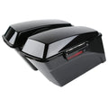 Vivid Black Hard Saddlebags & Smoke Rear Fender for Harley Touring (2009–2013)