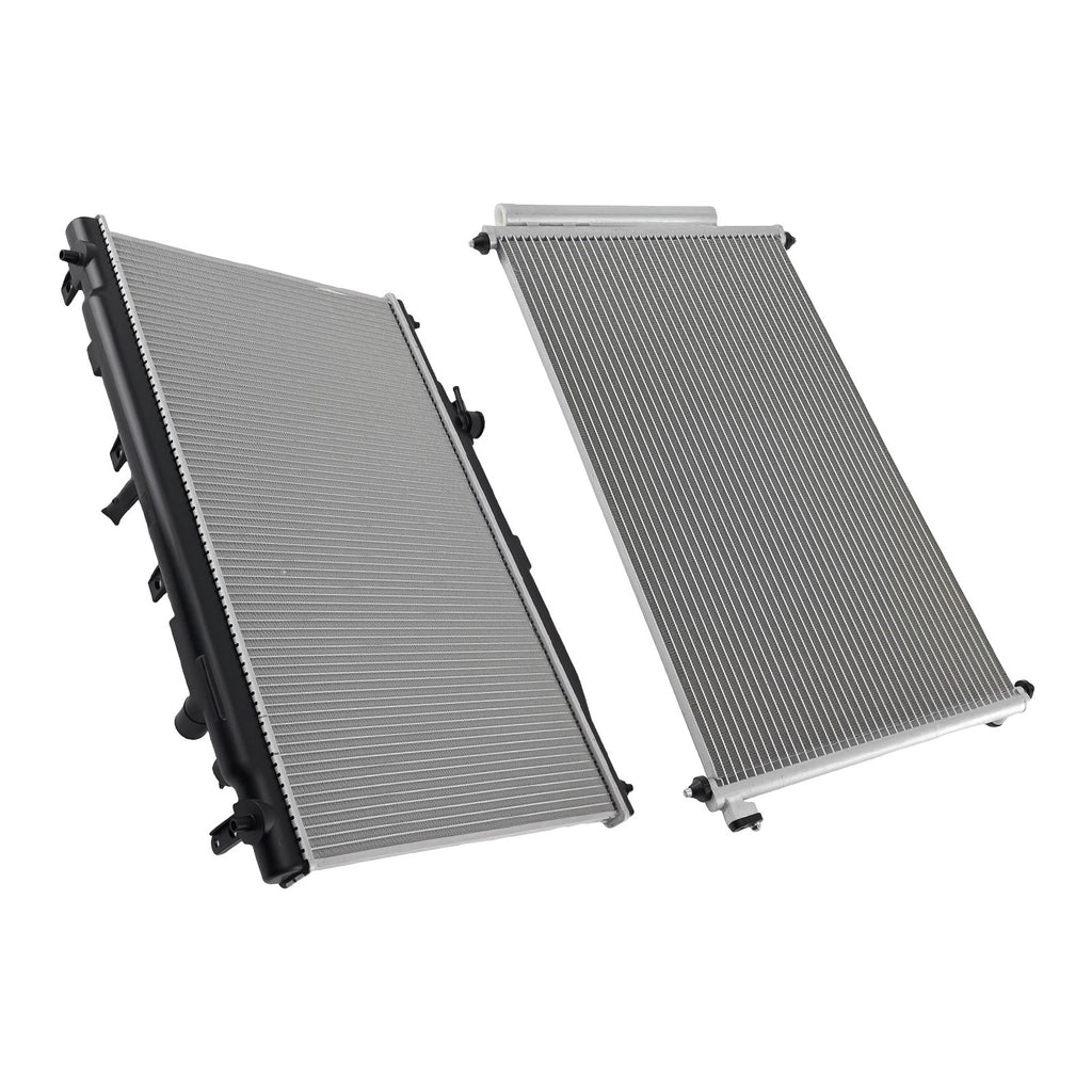 Cooling Radiator & Condenser for Honda CR-V (2012–2016) CU13314 Aluminum