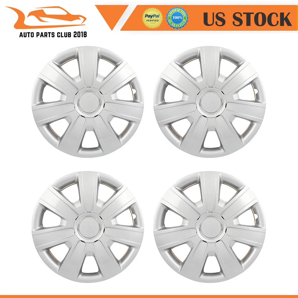 Set of 4 Wheel Hub Caps for R14 Tire & Rim (Fits )