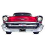 Front Bumper Metal Sign for Chevrolet Bel Air (1957–1957)