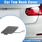 Tow Hook Eye Hole Cover Cap for BMW 3 F30 (2012–2015) Gray