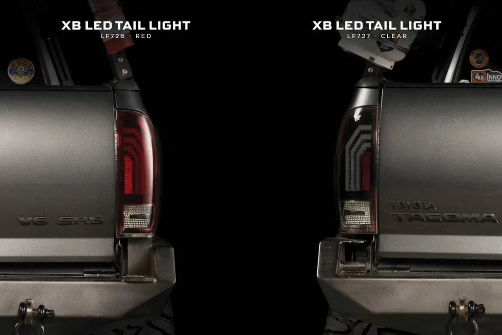 Morimoto XB LED Black Tail Lights for Toyota Tacoma (2005–2015)
