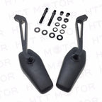 Aluminum Rear View Side Mirrors for Harley Cruiser Chopper