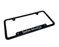License Plate Frame Engraved Chevrolet Custom Deluxe Front (2010–2019)