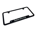 License Plate Frame Engraved Chevrolet Custom Deluxe Front (2010–2019)