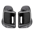 Lower Vented Fairings for Harley Touring (2014-2025) Gauntlet Gray Metallic