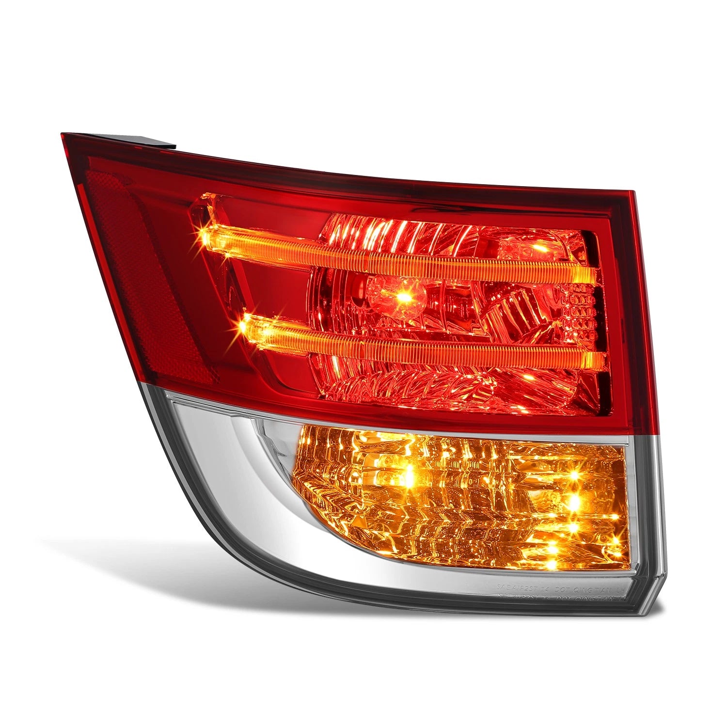 Chrome Outer Tail Light Stop Brake Lamp for Honda Odyssey (2014–2017)