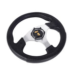 6 Hole Steering Wheel for EZGo Club Car (Universal, Carbon Fiber)