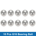 Set of 10 Precision 21.4mm Steel Ball Bearings G16