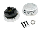 4-Spoke Slotted Steering Wheel with Horn and Hub Adapter for Kenworth (—)
