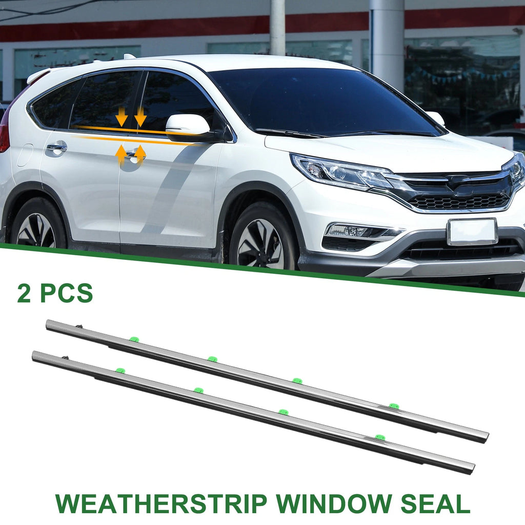 2pcs Weatherstrip Window Seal No. 72950T0AA01 for Honda CR-V (2017–2022)