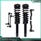 Set of 6 Front Struts, Springs, Sway Bar & Outer Tie Rods for Ford Fusion (2010–2012)