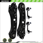 Set of 4 Rear Suspension Control Arm & Ball Joint for Chrysler 200 (2011–2013)
