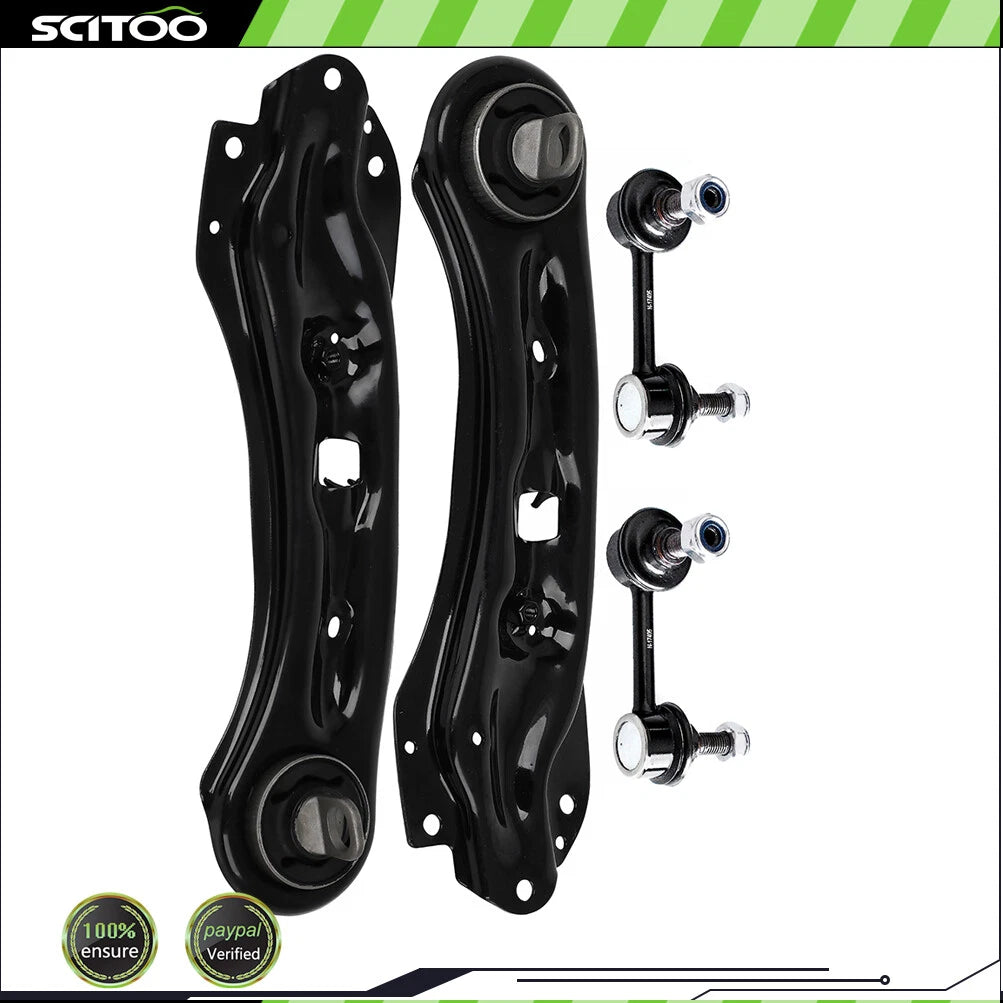 Set of 4 Rear Suspension Control Arm & Ball Joint for Chrysler 200 (2011–2013)