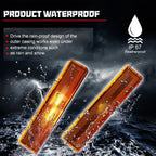 Set of 2 Amber LED Side Marker Lights for Ford Bronco F150 F250 F350