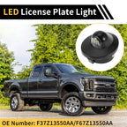 2X License Plate Light for Ford F-150 F-250 F-350 (1990–2001) Clear Lens
