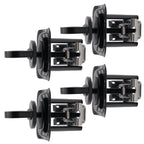 Set of 4 Cargo Anchors for Silverado 2500 HD (2015–2023) 22987602 Black