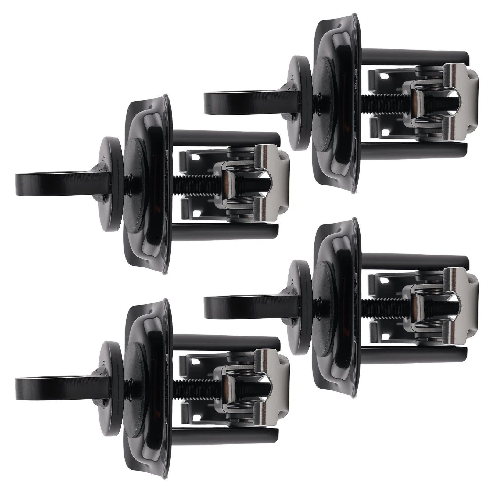 Set of 4 Cargo Anchors for Silverado 2500 HD (2015–2023) 22987602 Black