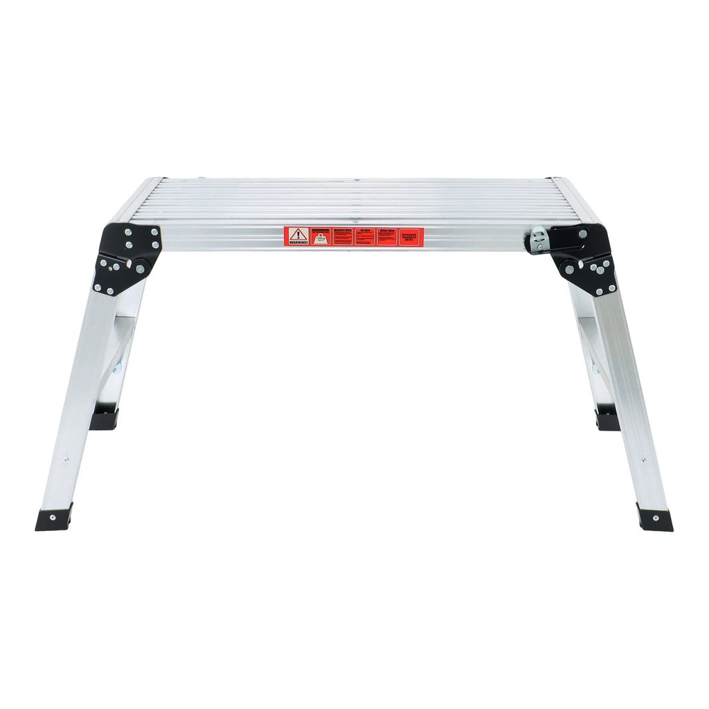 Aluminum Step Ladder for Work Platform (330 LBS Capacity)