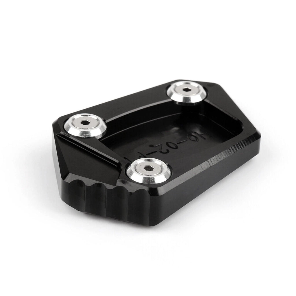 CNC Side Kickstand Extension Plate Pad for Honda CBR250R (2011–2015) Black