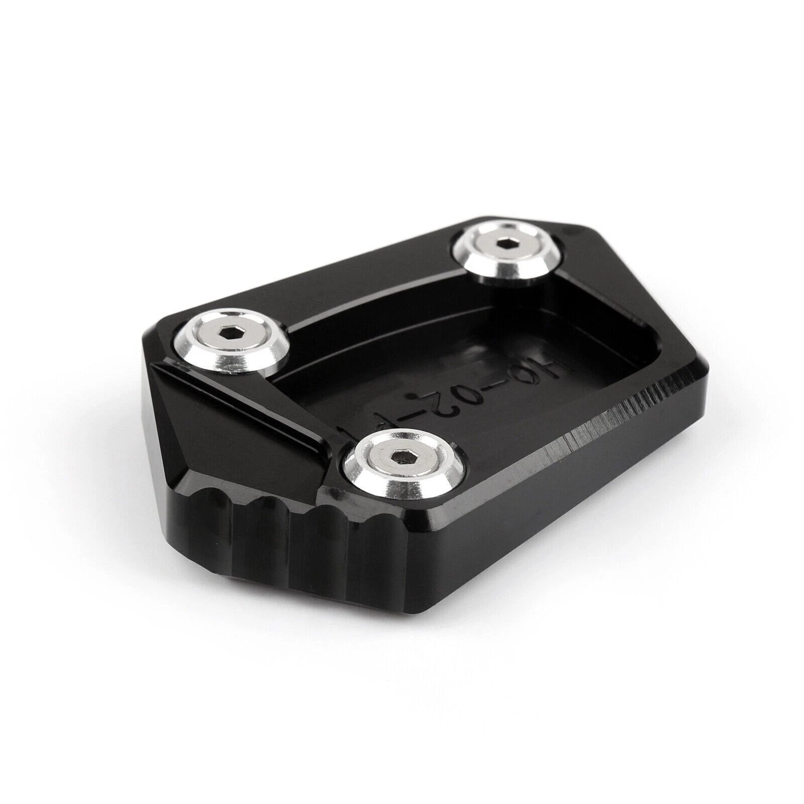 CNC Side Kickstand Extension Plate Pad for Honda CBR250R (2011–2015) Black