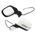 Left Side Door Mirror for Honda Civic (2012–2013) Manual Folding White