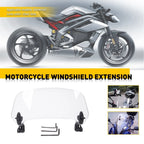 Motorcycle Windscreen Wind Deflector for Universal Models