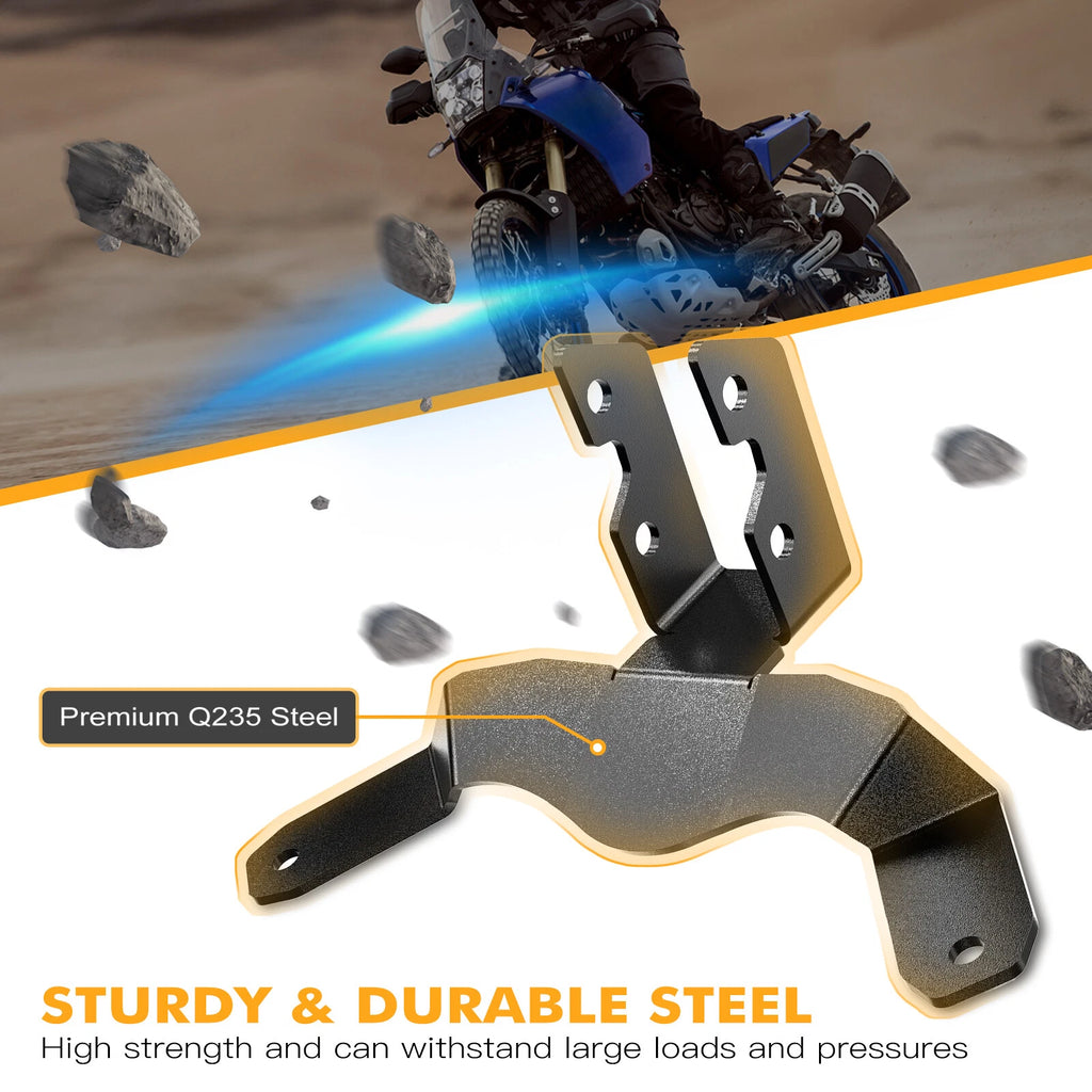 Auxiliary Light Fog Lamp Bracket for Yamaha Tenere 700 (2019–2023)
