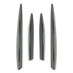 Fog Light Strips Grille Cover Trim Carbon for Mercedes Benz A Class (2023)