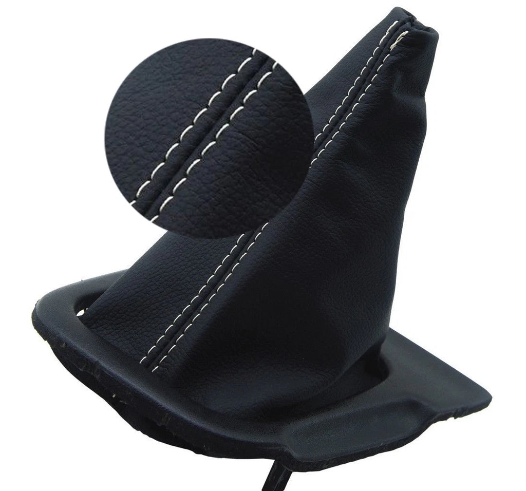 Manual Shift Boot for Nissan 240SX (1994–1998) Beige Stitch Synthetic Leather