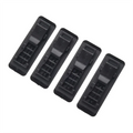 4Pcs Black Roof Molding Covers for Kia Soul (2014-2019)
