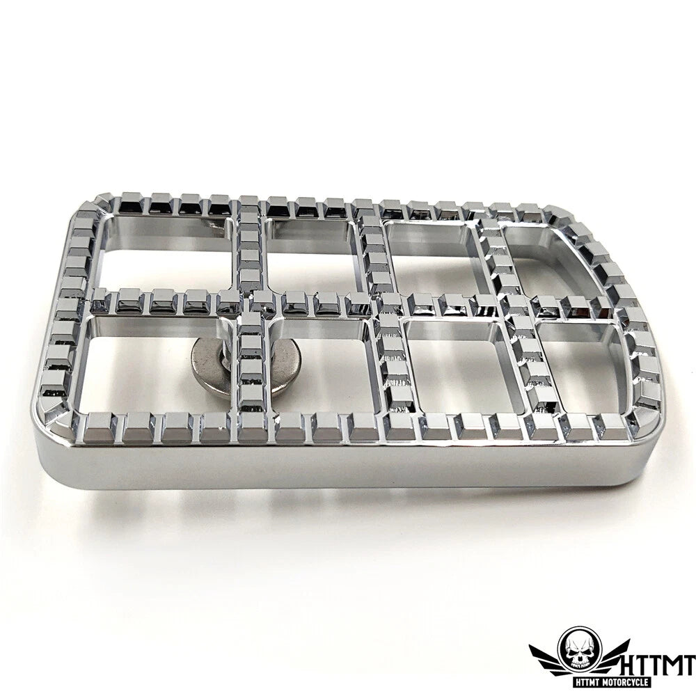 Chrome Brake Pedal Pad for Harley Dyna (2014–2016) & Softail Touring (1986–2017)