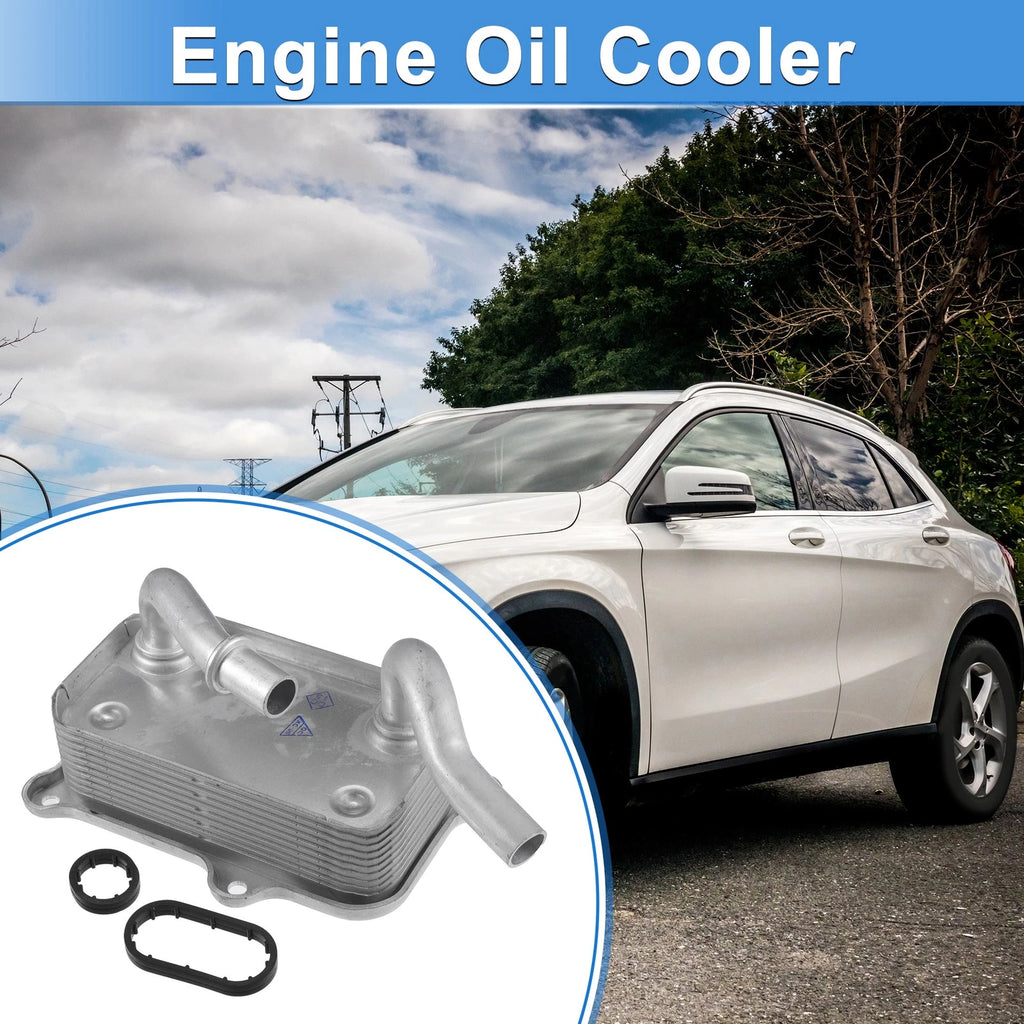 Engine Oil Cooler with Seals for Mercedes-Benz C240 (2001–2005) No.1121880401