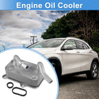 Engine Oil Cooler with Seals for Mercedes-Benz C240 (2001–2005) No.1121880401