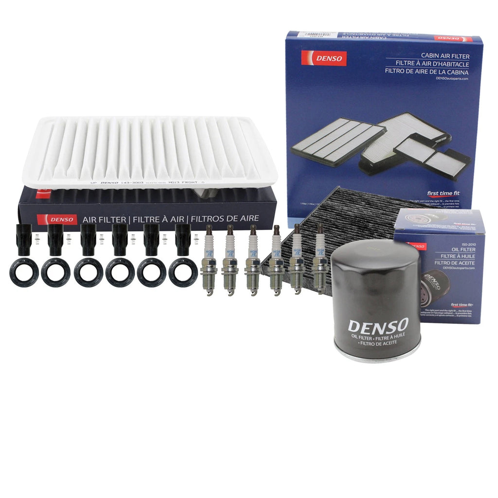 Tune Up Kit with 6 NGK Spark Plugs & Boots for Camry ES330 RX330 Solara (2002–2006)